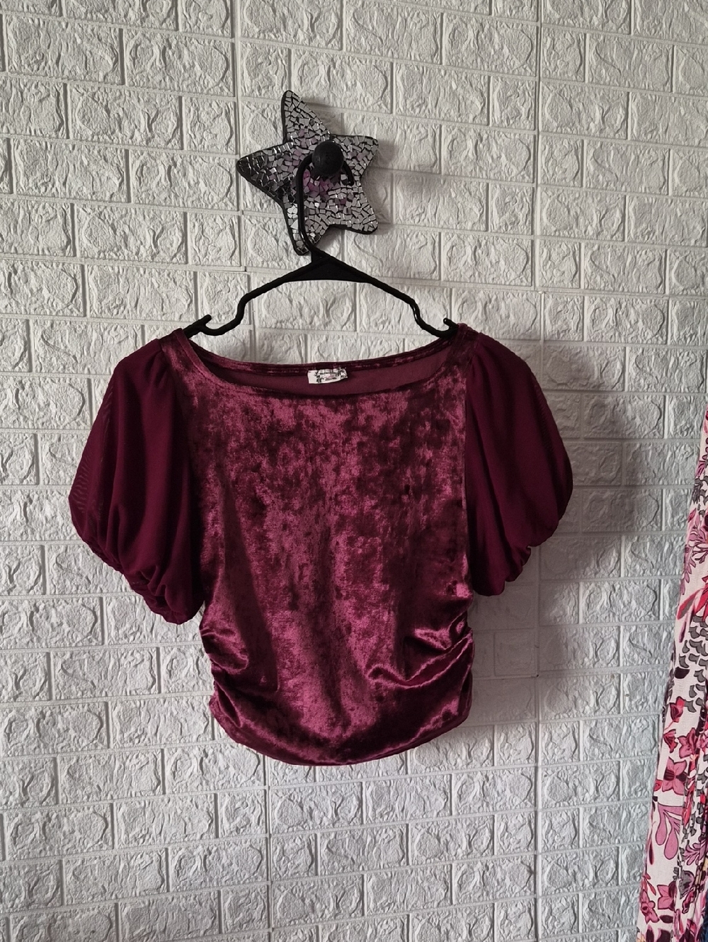 Free people intimately  velvet top